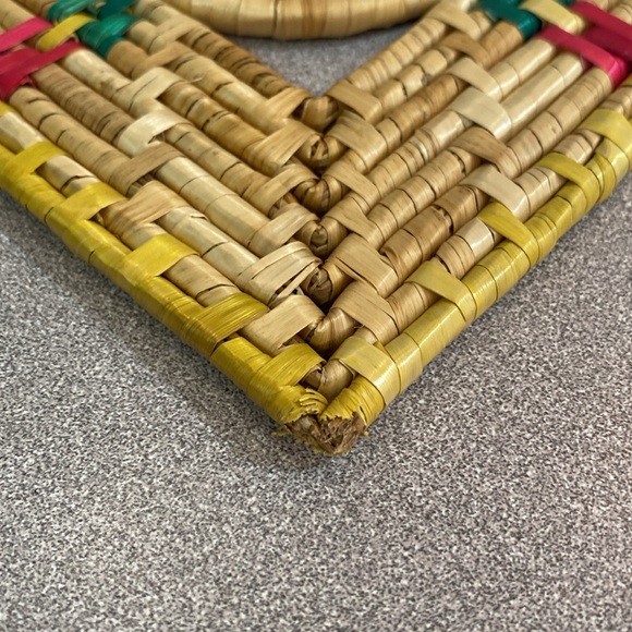 Vintage boho trivet lot - Picture 8 of 12